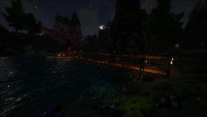 Ark game content showing community fishing spot